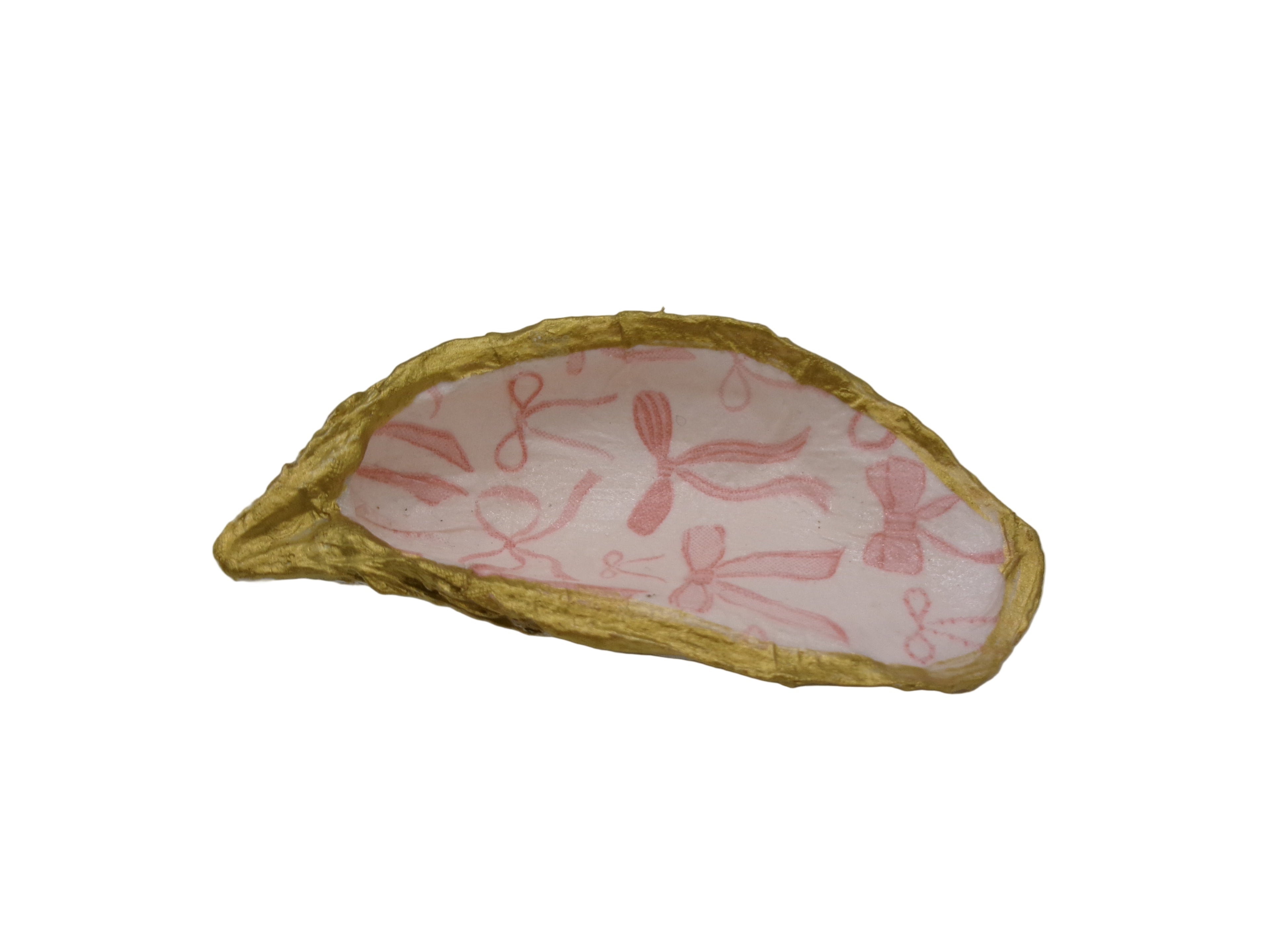 Pink Bow Oyster Dish
