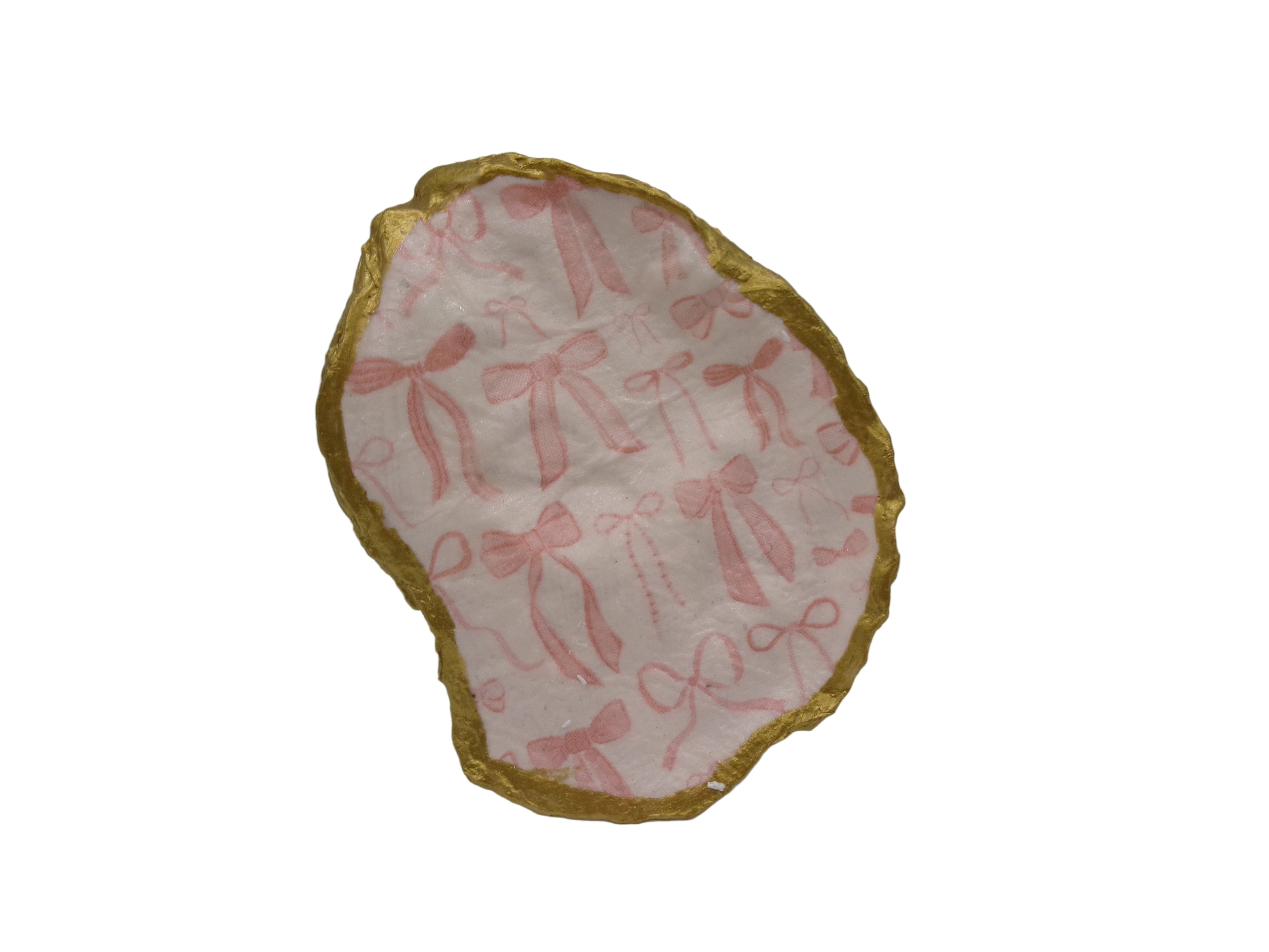 Pink Bow Oyster Dish