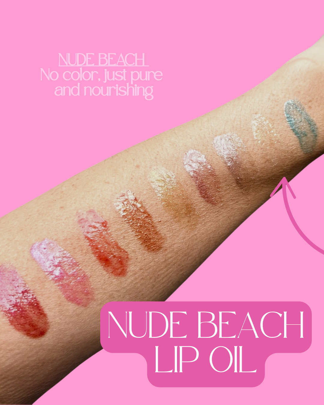 NUDE BEACH Lip Oil