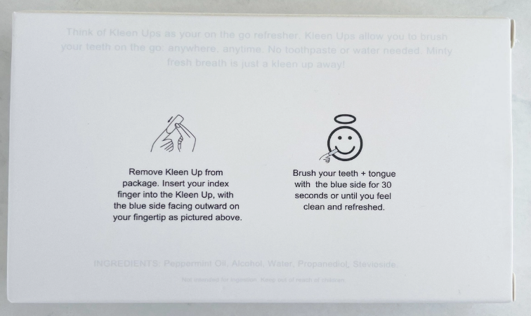 Kleen Ups Mint Oral Care Refreshers Mints