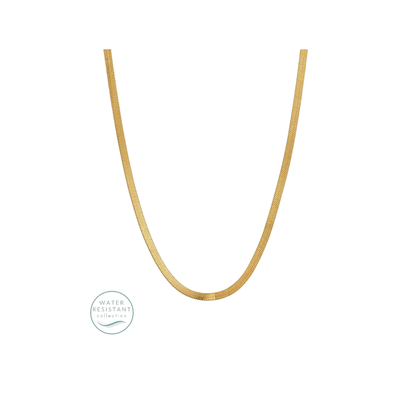 Splendid Iris Water Resistant Snake Chain