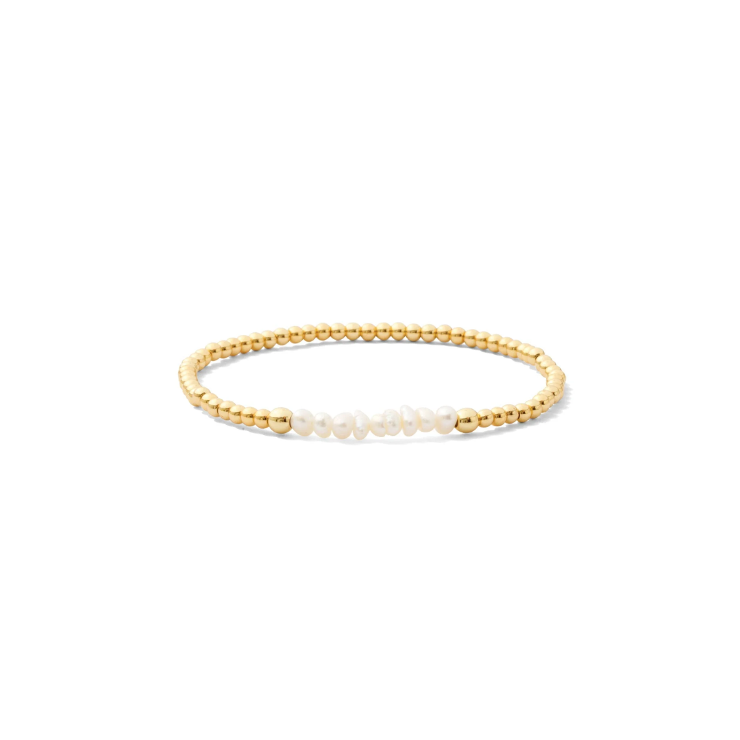 Splendid Iris Pearl Accent Bracelet